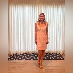 Light pink glistening Lilly Pulitzer sz 8 (m) NWT gold, shimmery, sequin dress!